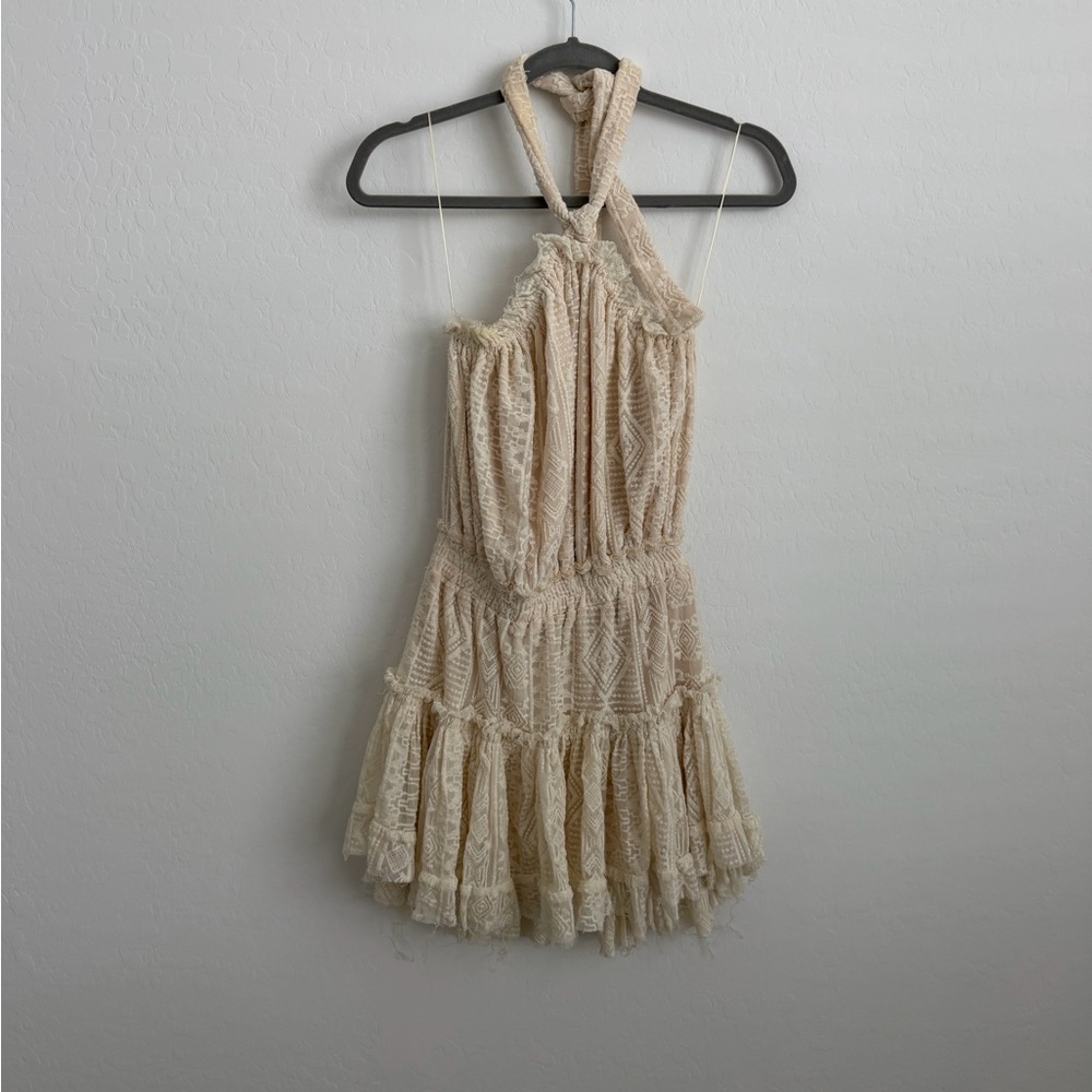 Misa Los Angeles Lace Dress